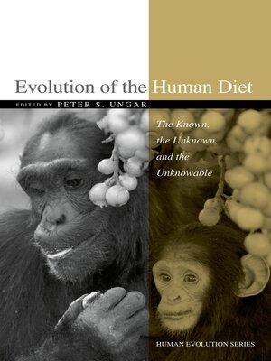 cover image of Evolution of the Human Diet